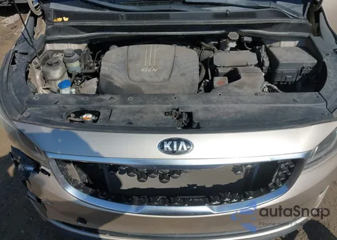2015 Kia Sedona Ex z USA, uszkodzony, nr VIN KNDMC5C13F6034174